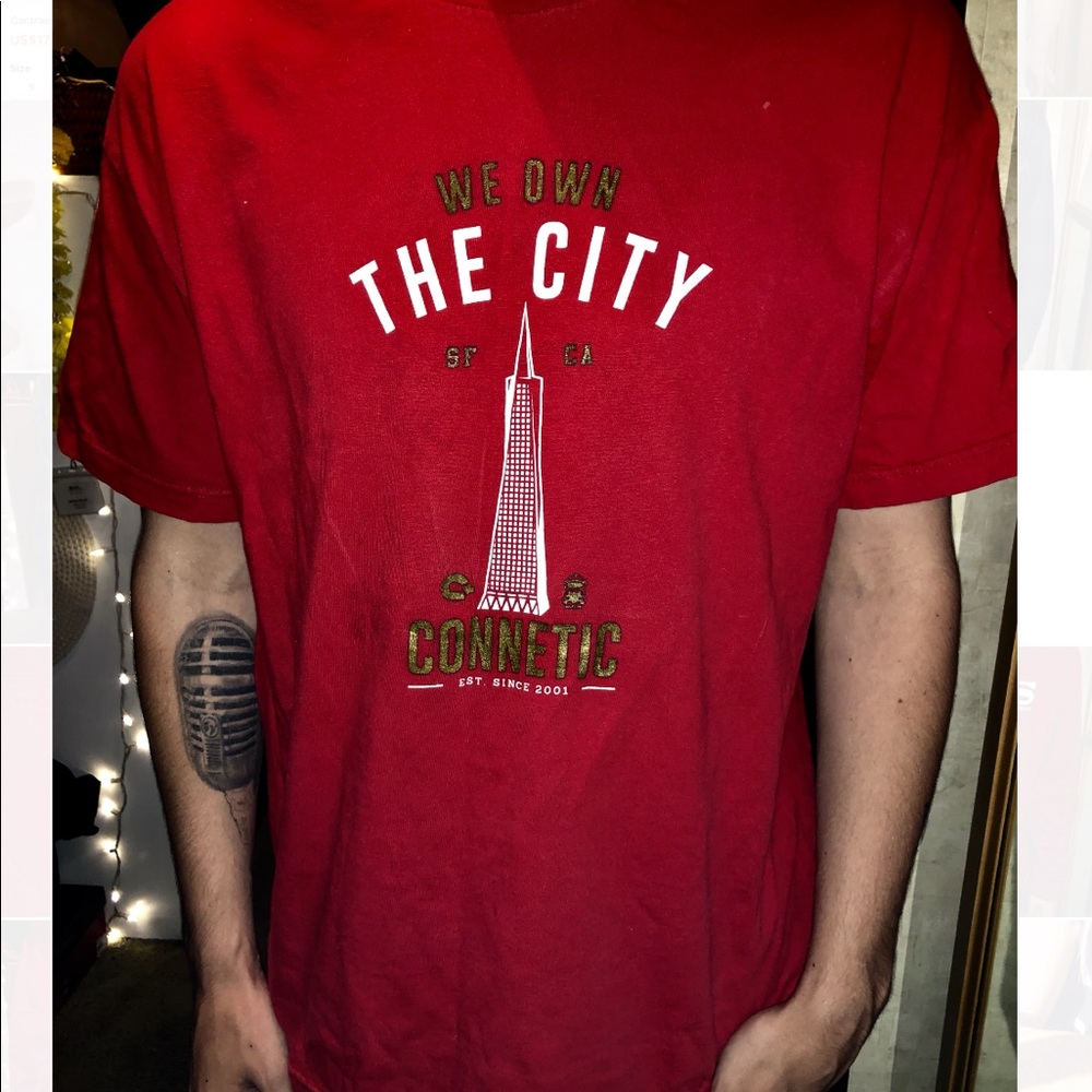 Red Connetic shirt
